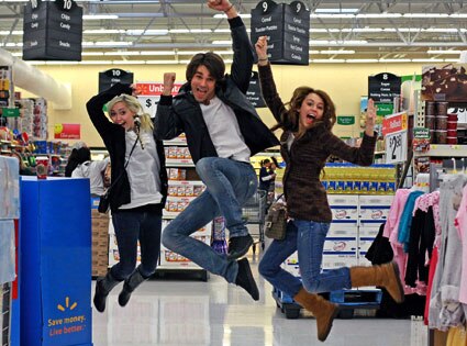 Brandi Cyrus, Justin Gaston, Miley Cyrus