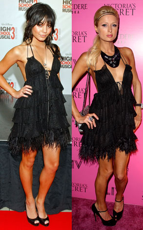 vanessa hudgens fashion. Vanessa Hudgens, Paris Hilton