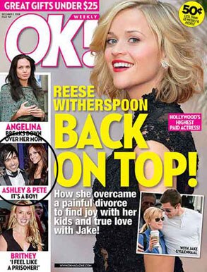 Ashlee Simpson, Ok magazine