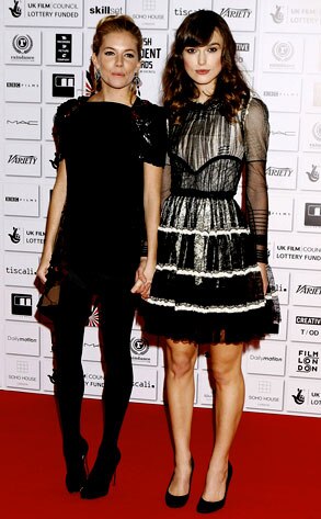Sienna Miller, Kiera Knightley