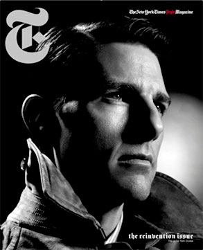 Tom Cruise, T Magazine Cover