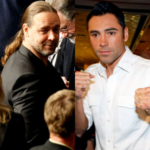 Russell Crowe, Oscar De La Hoya