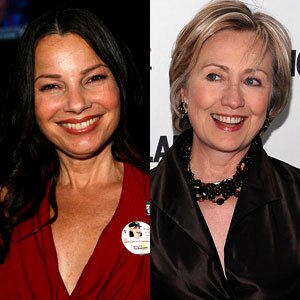 Fran Drescher, Hillary Clinton
