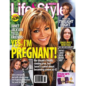Janet Jackson, Jermaine Dupri, Life & Style Magazine