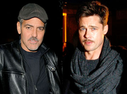 George Clooney, Brad Pitt