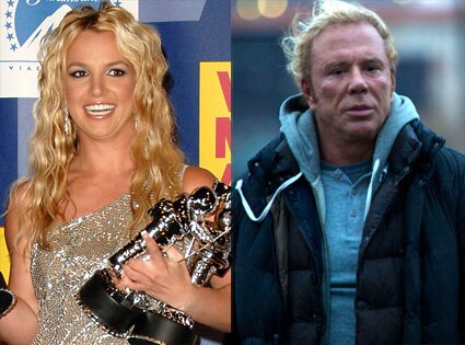 Britney Spears, Mickey Rourke