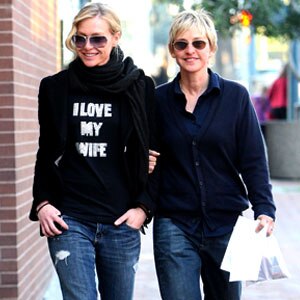 Portia de Rossi, Ellen DeGeneres