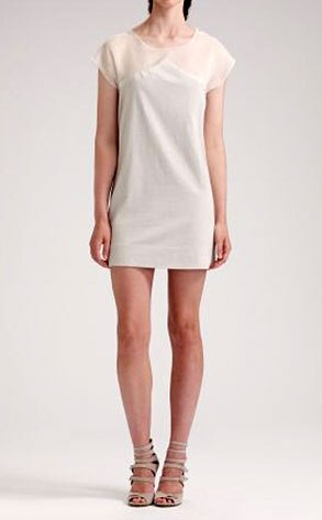 Chlo&amp;eacute; Jersey Organza Dress