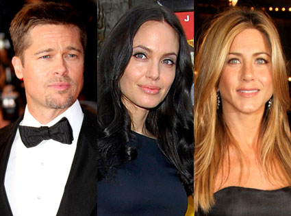 Brad Pitt, Angelina Jolie, Jennifer Aniston GAFFIOT / STEPH / POOL / VISUAL 