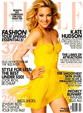 Kate Hudson, Elle Magazine