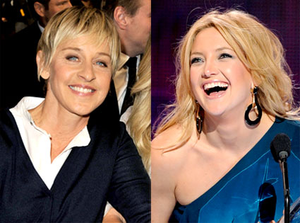 Ellen DeGeneres, Kate Hudson