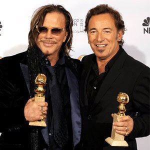 Mickey Rourke, Bruce Springsteen