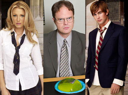 Blake Lively, Rainn Wilson, Chace Crawford