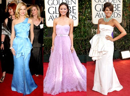 January Jones, Olivia Wilde, Eva Mendes