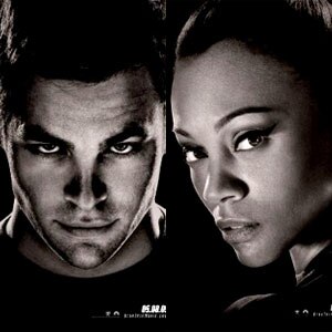 Star Trek, Chris Pine, Zoe Saldana