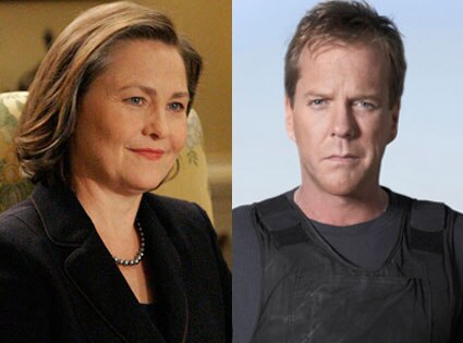Cherry Jones, 24, Keifer Sutherland