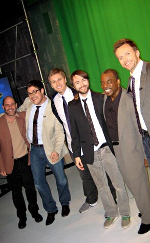 Rich Sommer, Aaron Staton, Joel McHale, LeVar Burton