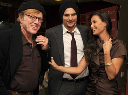 Robert Redford, Ashton Kutcher, Demi Moore