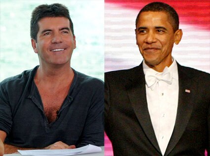 Simon Cowell, Barack Obama