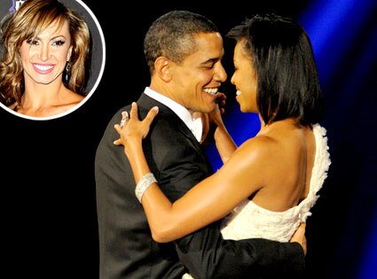 Barack Obama, Michelle Obama, Karina Smirnoff