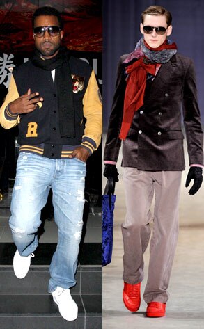 Kanye West, Louis Vuitton Model