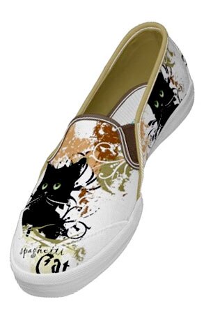 Spaghetti Cat Shoe