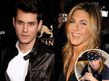 John Mayer, Jennifer Aniston, Bret Michaels