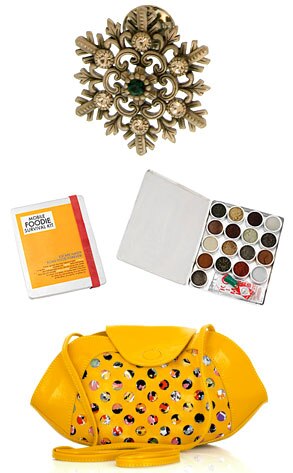 Jonette Jewelry Snowflake Tac Pin, Foodie Survival Kit, See by Chlo&eacute;' Cutout Shoulder Bag