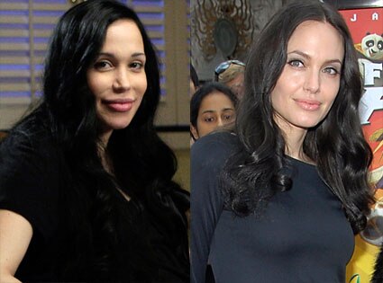 Nadya Suleman, Angelina Jolie