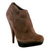 Dolce and Gabbana Brown Suede Ankle Boots