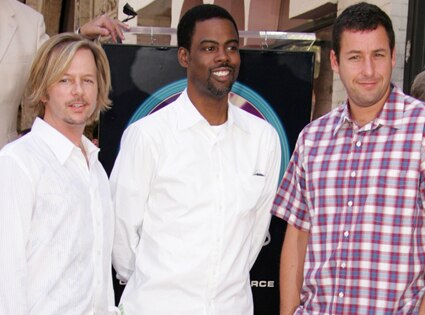 David Spade, Chris Rock, Adam Sandler
