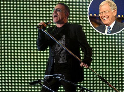 U2, David Letterman