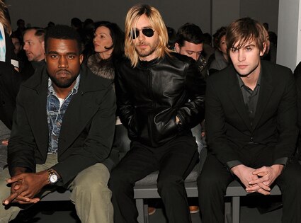 Kanye West, Jared Leto, Chace Crawford