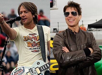 Tom Cruise, Keith Urban