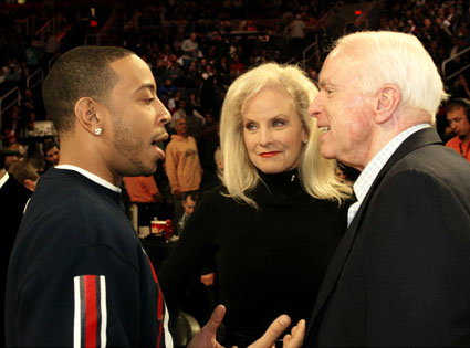 cindy mccain younger. Ludacris, John McCain, Cindy