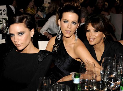 Victoria Beckham, Kate Beckinsale, Eva Longoria Jamie McCarthy/Getty Images