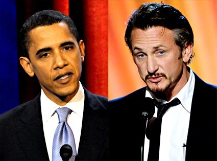 Barack Obama, Sean Penn