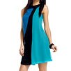 Mac and Jac Striped Chiffon Dress