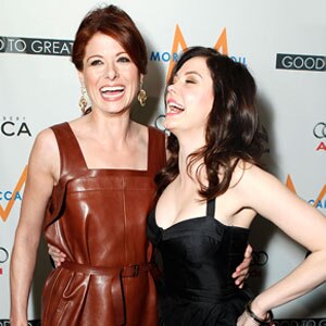 Debra Messing, Rose McGowan
