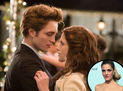 Robert Pattinson, Kristen Stewart, Twilight, Drew Barrymore