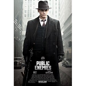 Johnny Depp, Public Enemies Poster