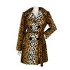 Sara Campbell Leopard Print Trench Coat