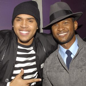 Chris Brown, Usher