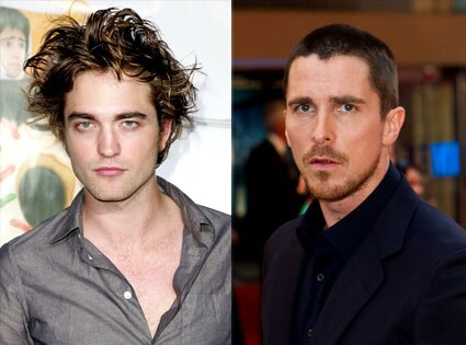 Robert Pattinson, Christian Bale