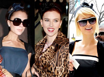 Victoria Beckham, Scarlett Johansson, Paris Hilton
