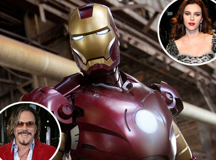 Iron Man Scarlett Johansson Mickey Rourke
