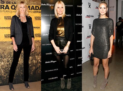 Charlize Theron, Gwyneth Paltrow, Heidi Klum