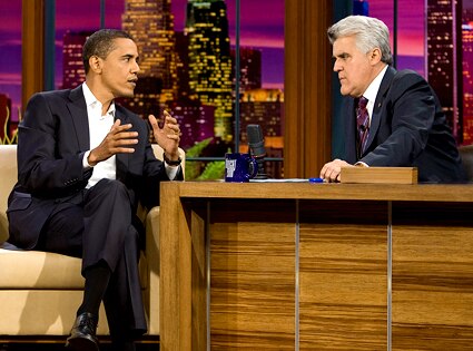 Barack Obama, Jay Leno