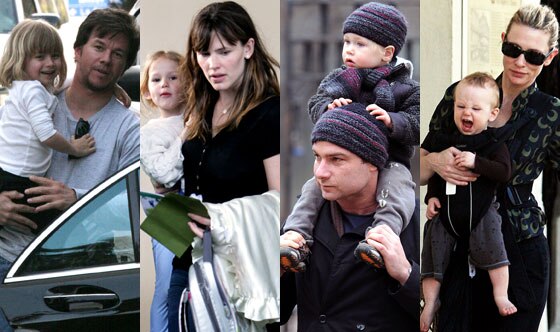 Mark Wahlberg &amp;amp; Ella Rae Wahlberg, Jennifer Garner &amp;amp; Violet Affleck, Liev Schreiber &amp;amp; Alexander Schreiber, Cate Blanchett &amp;amp; Ignatius Upton
