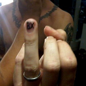 Pete Wentz's tattoo